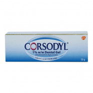Купить Корсодил (Corsodyl) зубной гель 1% 50г в Артеме