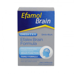 Эфамол Брейн (Эфалекс, Efalex) Efamol Brain капсулы №240 (240шт/уп)